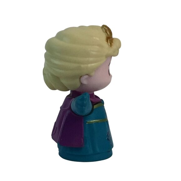 Fisher Price Little People Disney Frozen Elsa Anna Kristoff Figures Lot of 3 - Picture 9 of 13